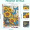 Sunflower & Butterfly Diamond Art Kits for Adults - 16x12 Inch 5D Full Drill Round Diamond Painting - DIY Floral Gem Art for Beginners - Sparkling Rhinestone Craft for Home Wall Decor & Gifts